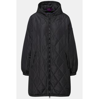 Ulla Popken  Manteau matelassé léger, imperméable, fermeture éclair à double sens 