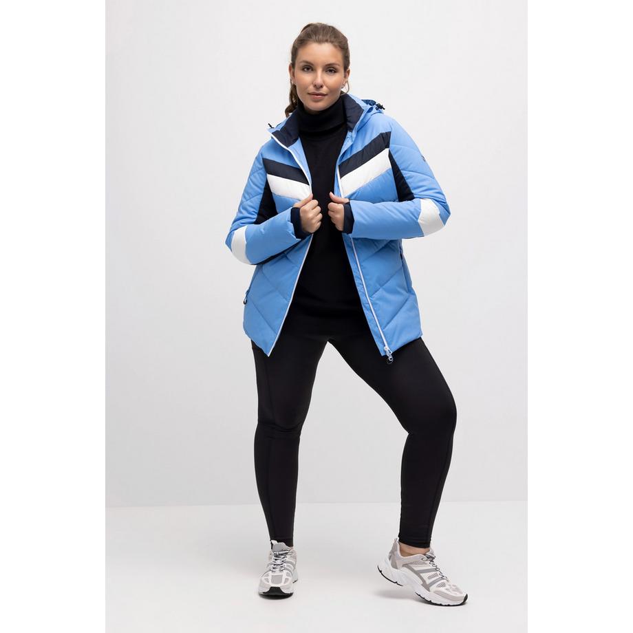 Ulla Popken Performancejacke wasserabweisend Schneefang 2 Wege Zipper  