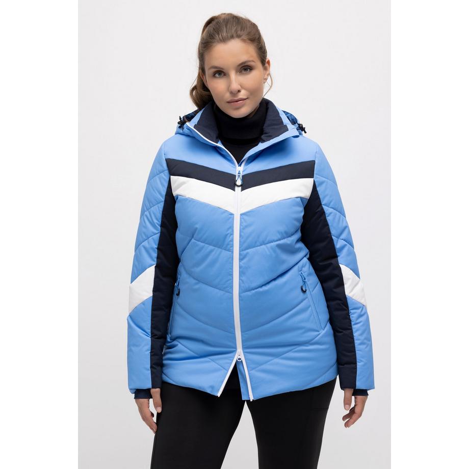 Ulla Popken Performancejacke wasserabweisend Schneefang 2 Wege Zipper  