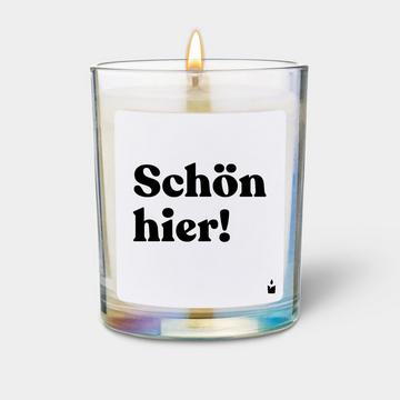 Duftkerze Woody Schön hier!