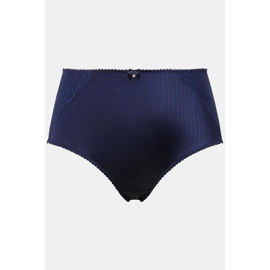 Ulla Popken Maxislip Satin Spitzen-Rückseite  