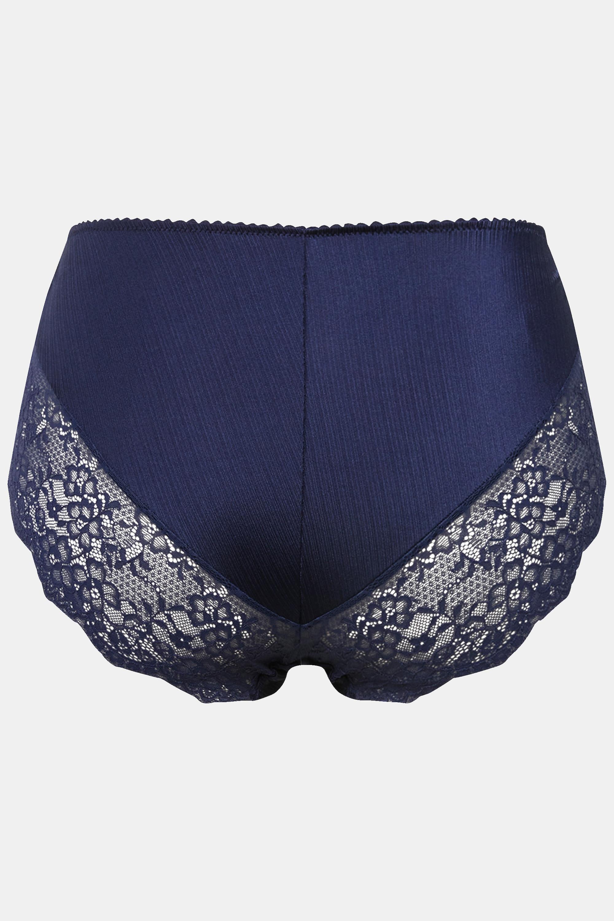 Ulla Popken Culotte Maxi Satin Dentelle au Dos  