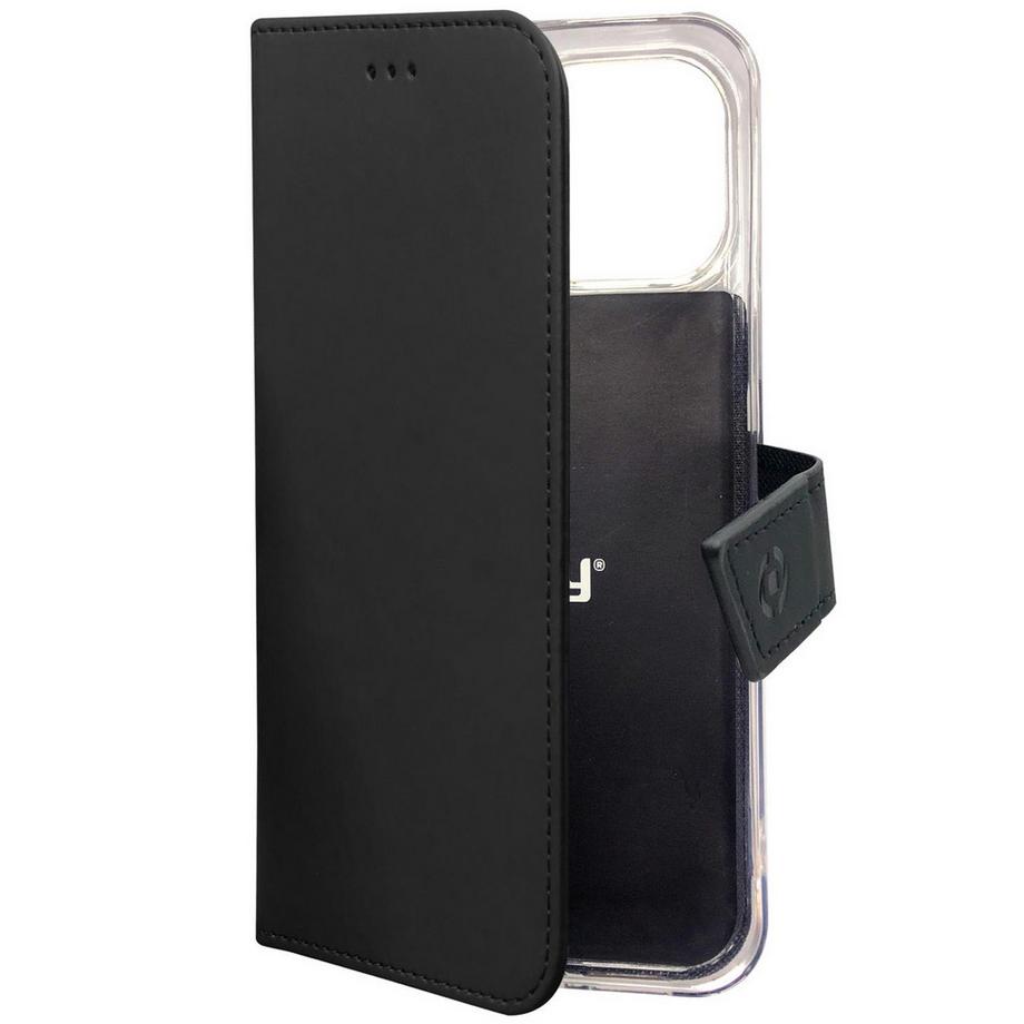 Celly  Wallet Case iPhone 13 Schwarz 