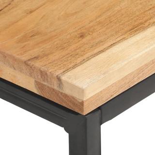 VidaXL Table d'appoint bois d'acacia  