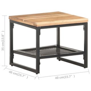 VidaXL Table d'appoint bois d'acacia  