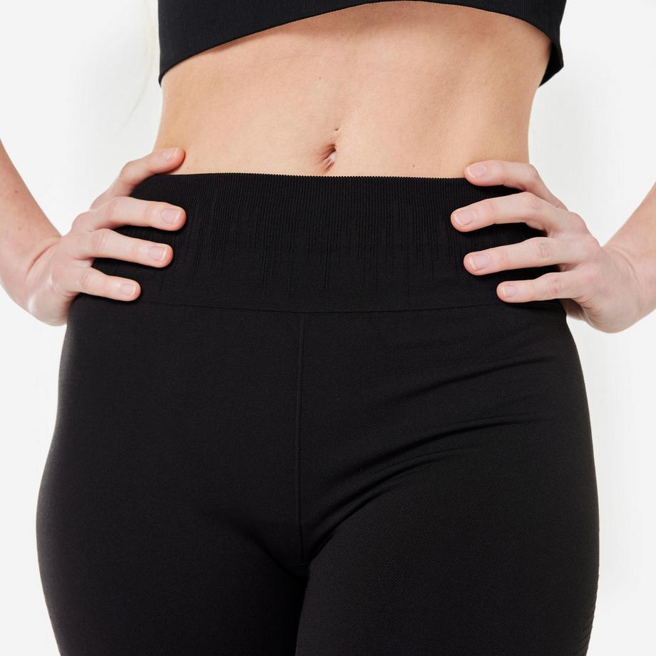 KIMJALY  Leggings yoga effetto seconda pelle vita alta poliestere 