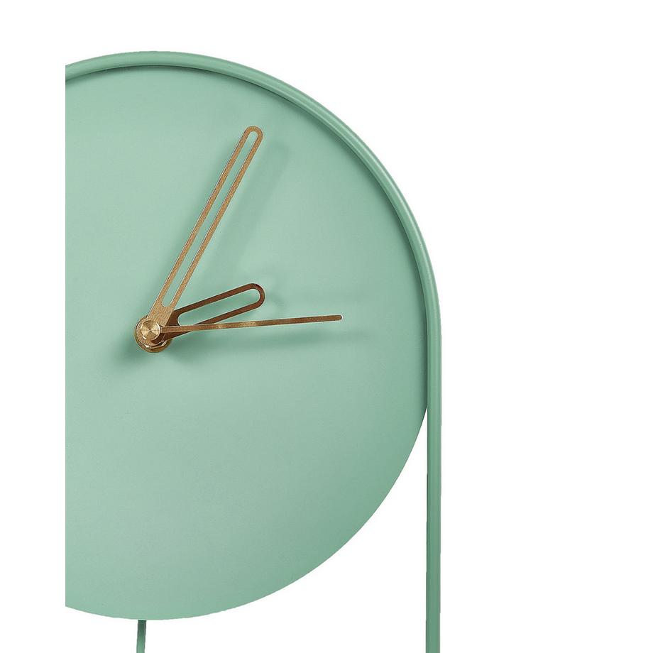 Beliani Wanduhr aus Stahl Retro SALVAN  