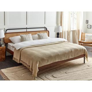 Beliani CHAOHANI Couverture en Acrylique Boho  