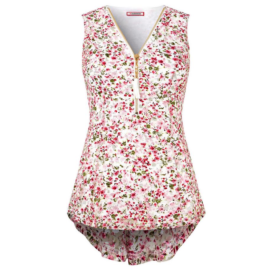 Joe Browns Florale Spitze V-Ausschnitt Top  