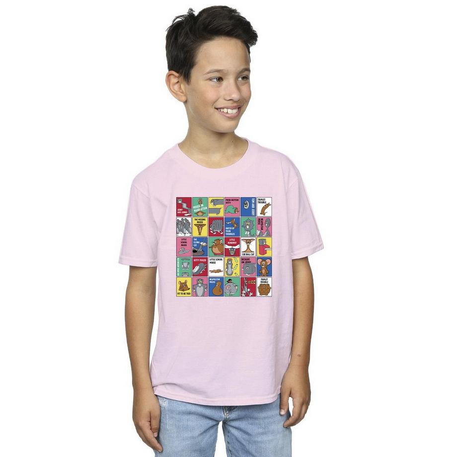 WARNER BROS.  T-ShirtGrid Squares 