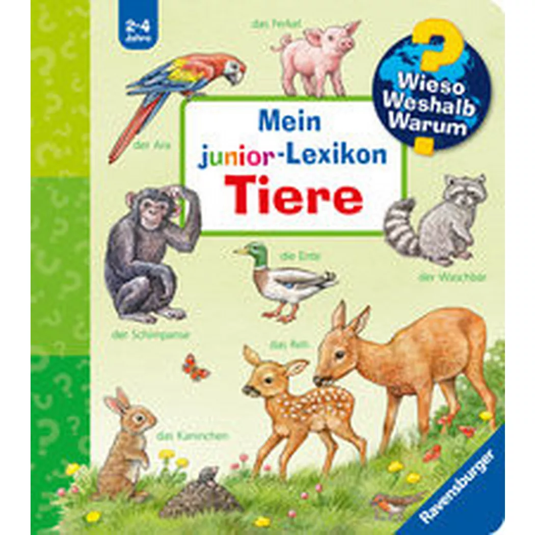 Ravensburger - Wieso? Weshalb? Warum? Mein junior-Lexikon: Tiere, Möller, Anne (Illustrationen)