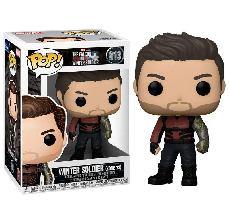 Funko  POP - Marvel - The Falcon and the Winter Soldier - 813 - Winter Soldier 