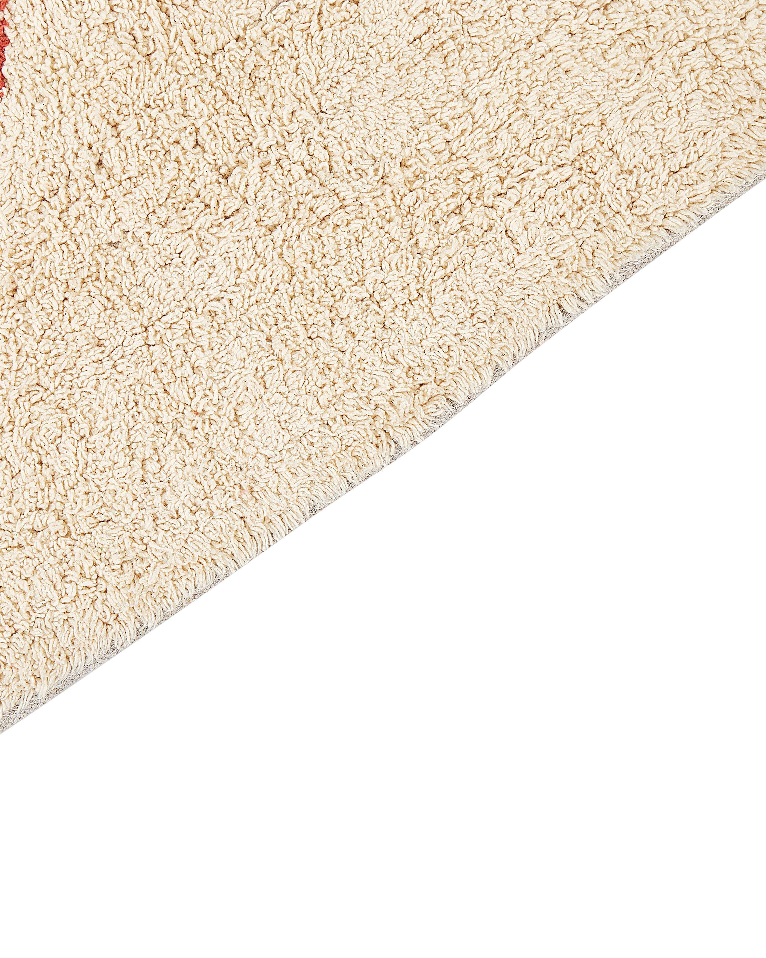Beliani Tapis de bain en Coton Moderne ESME  