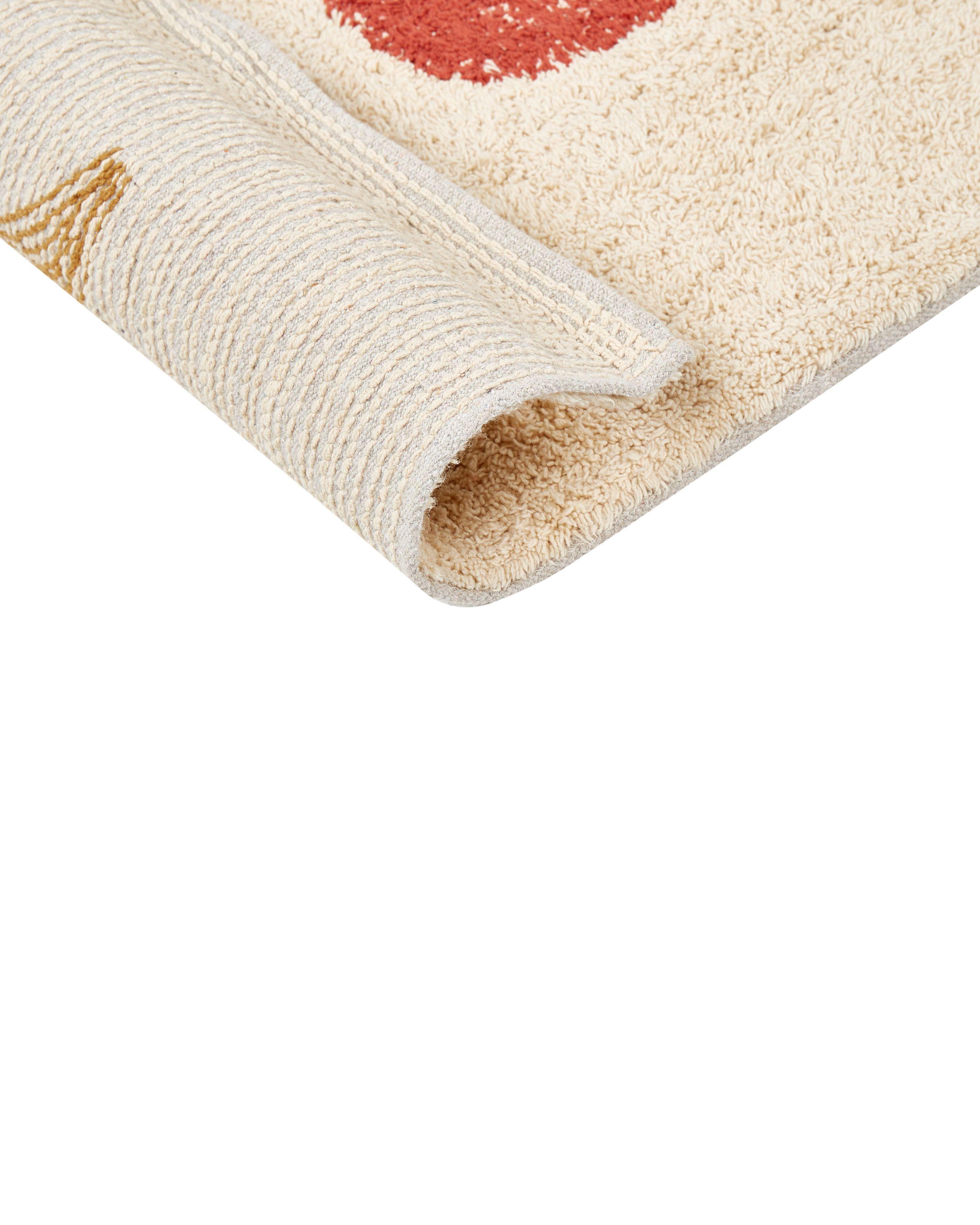 Beliani Tapis de bain en Coton Moderne ESME  