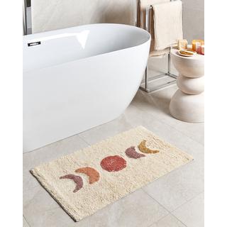 Beliani Tapis de bain en Coton Moderne ESME  