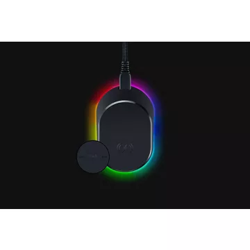 MOUSE DOCK PRO Souris Noir USB Recharge sans fil Intérieure