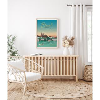 La-Jonx Bâle - La baignade - Poster  