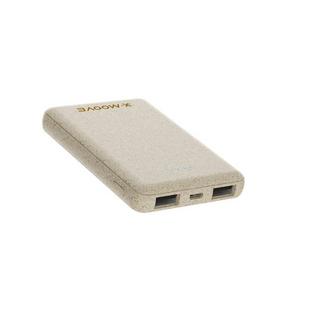 Avizar  Externer Akku X Moov Powereco doppelter USB-Anschluss Beige 