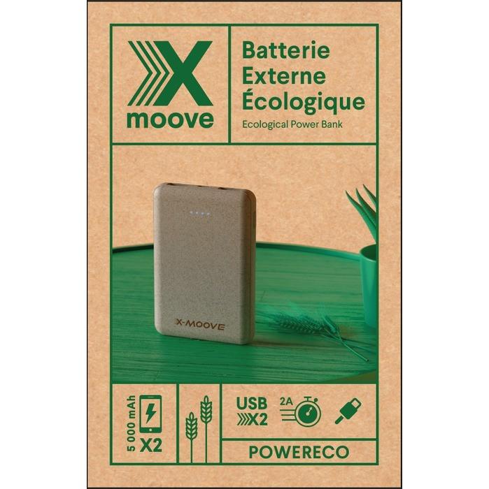 X Moov  Powerbank 5000mAh PowerEco 