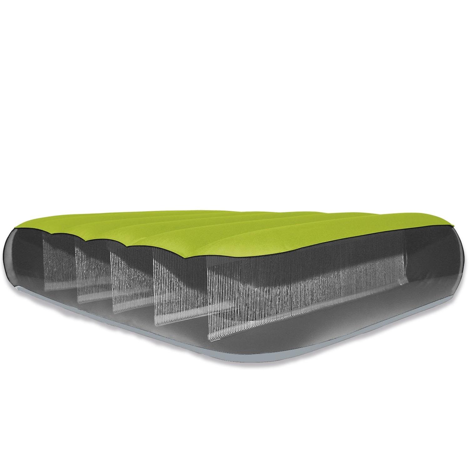 B2X Aufblasbare Matratze 191x76x17 cm mit elektrischer Pumpe  