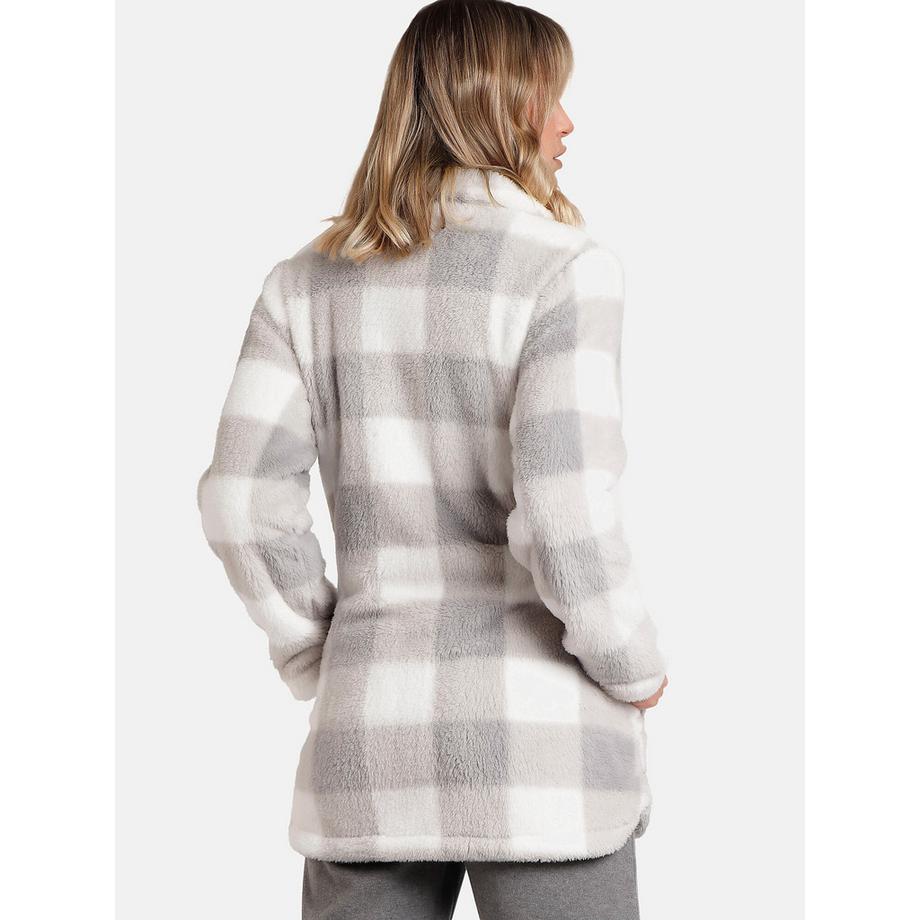 Admas Vichy Karomuster Hausjacke  