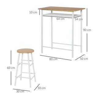 HOMCOM  Bartisch-Set 