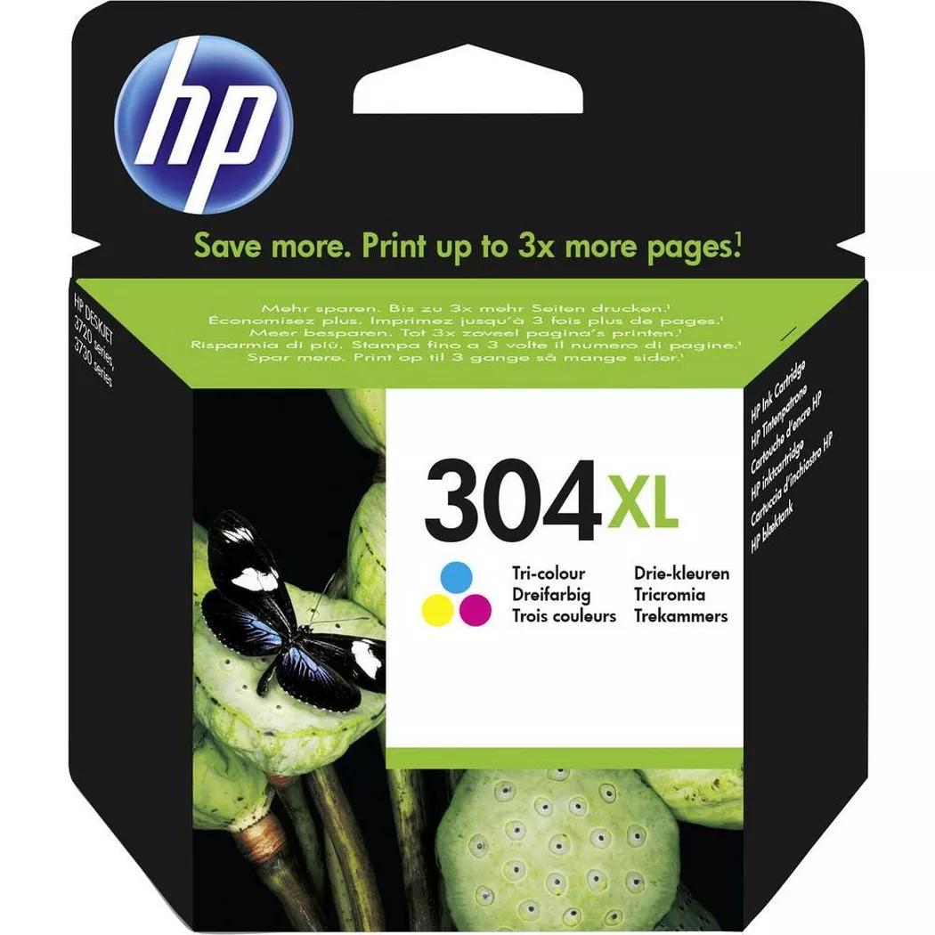 HP – 304 XL Druckerpatrone Original, Multicolor, One Size