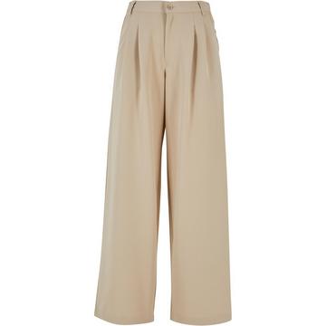 ultraweite hose damen pleat-front