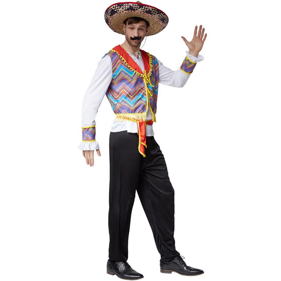 Tectake  Herrenkostüm Juan der rassige Mexikaner 