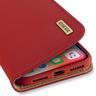 DuxDucis  iPhone Xs / X - Dux Ducis Wish Series Housse en cuir véritable Rouge