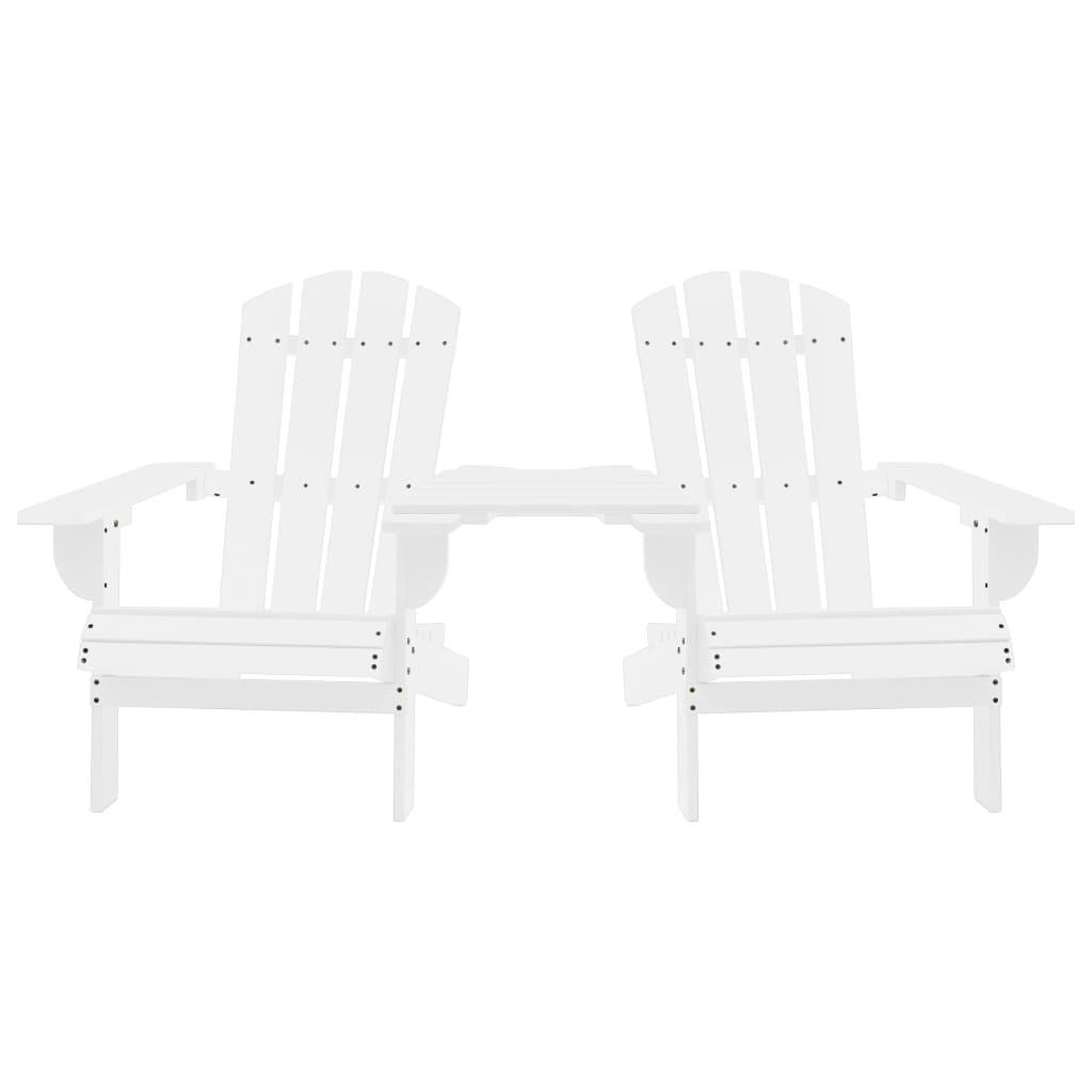 VidaXL Chaise de jardin bois  