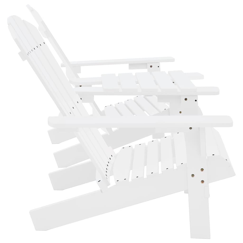 VidaXL Chaise de jardin bois  