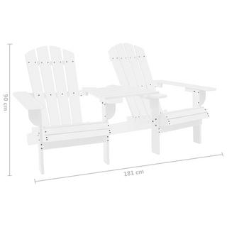 VidaXL Chaise de jardin bois  