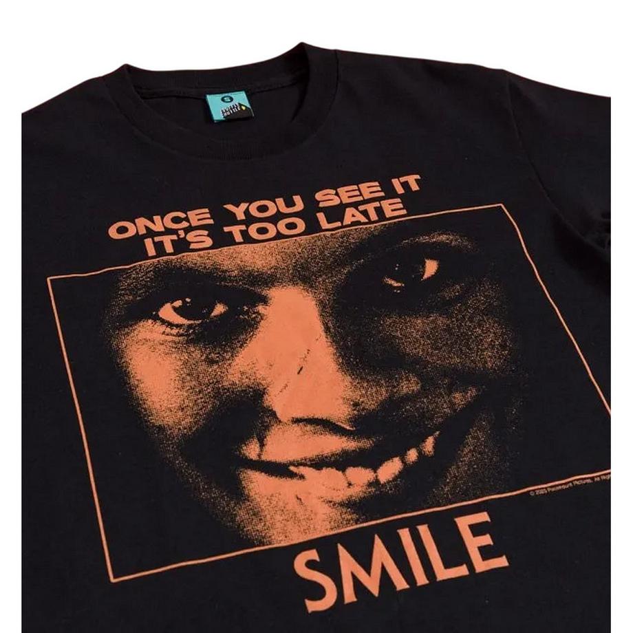 Smile T-Shirt con Stampa Grafica  