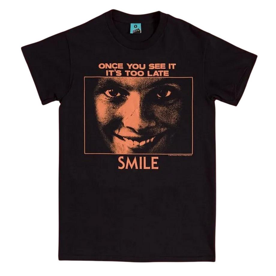 Smile T-Shirt con Stampa Grafica  