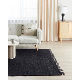 Beliani Tapis en Jute Boho SINANKOY  