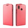 Cover-Discount  Huawei P20 Lite - Custodia Flip in pelle con tasca per foto verticale rossa Rosso