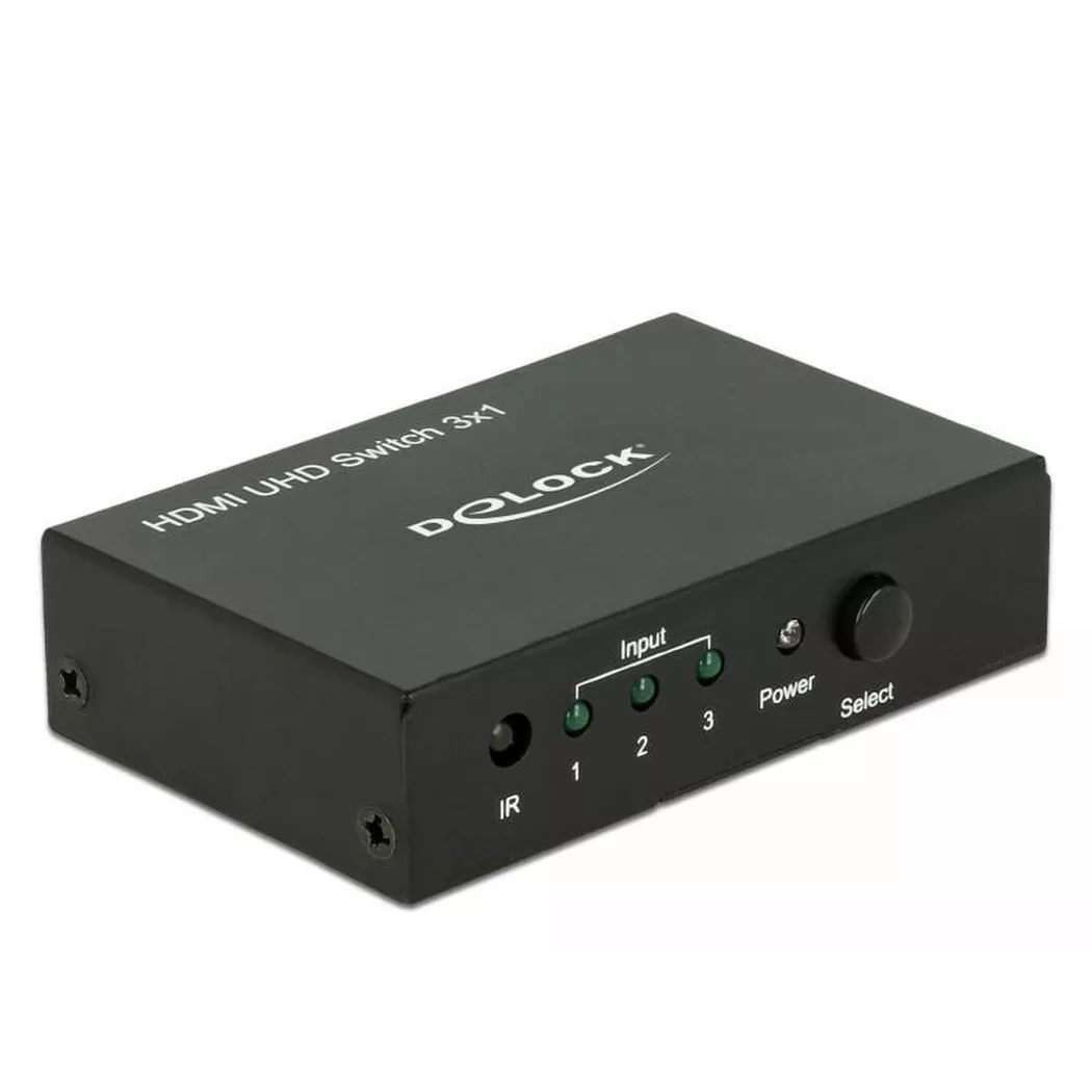Delock 18683 HDMI-Switch 3840 x 2160 Pixel