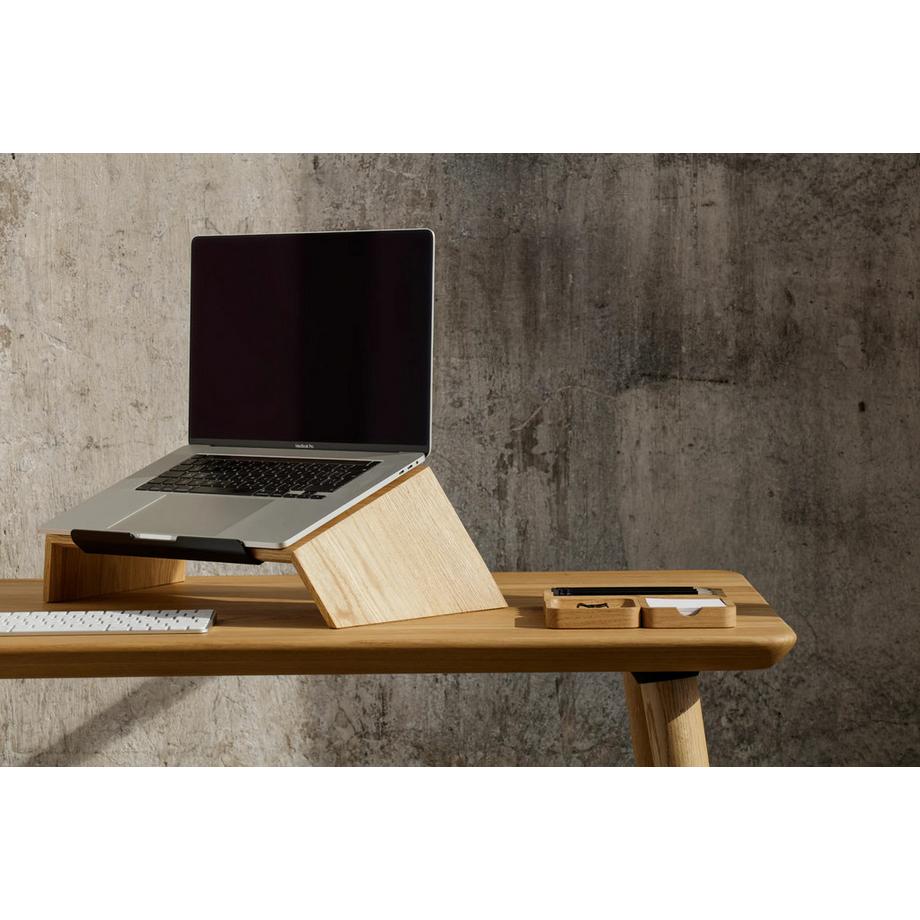 Oakywood  Laptop Stand - Holz-Laptopständer - aus massivem Holz - Eiche 
