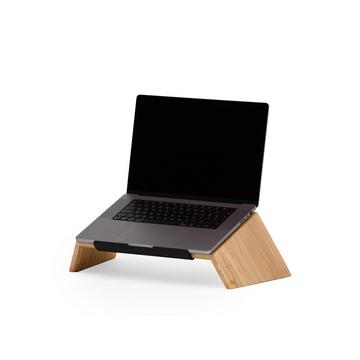 Supporto per laptop - Supporto per laptop in legno - Legno massiccio - Quercia