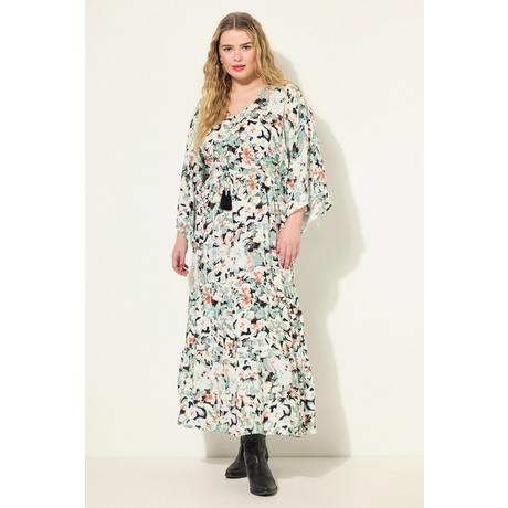 Studio Untold  Robe maxi coupe trapèze, style kimono et imprimé floral 