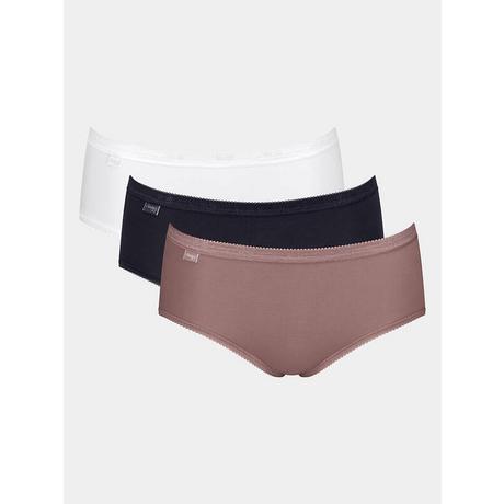 sloggi Basic Midi Slip Confezione da 3  