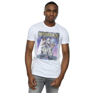 Beetlejuice  Tshirt DISTRESSED POSTER 