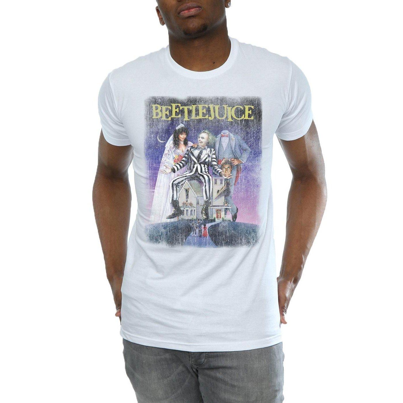 Beetlejuice  Distressed Poster TShirt 