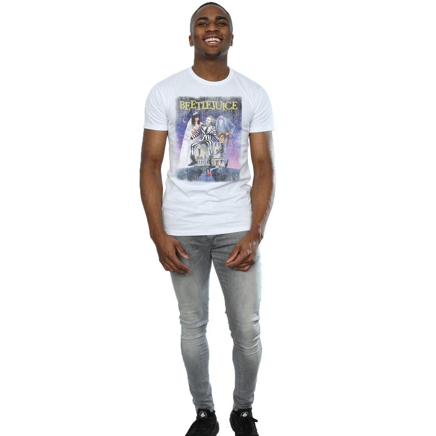 Beetlejuice  Distressed Poster TShirt 