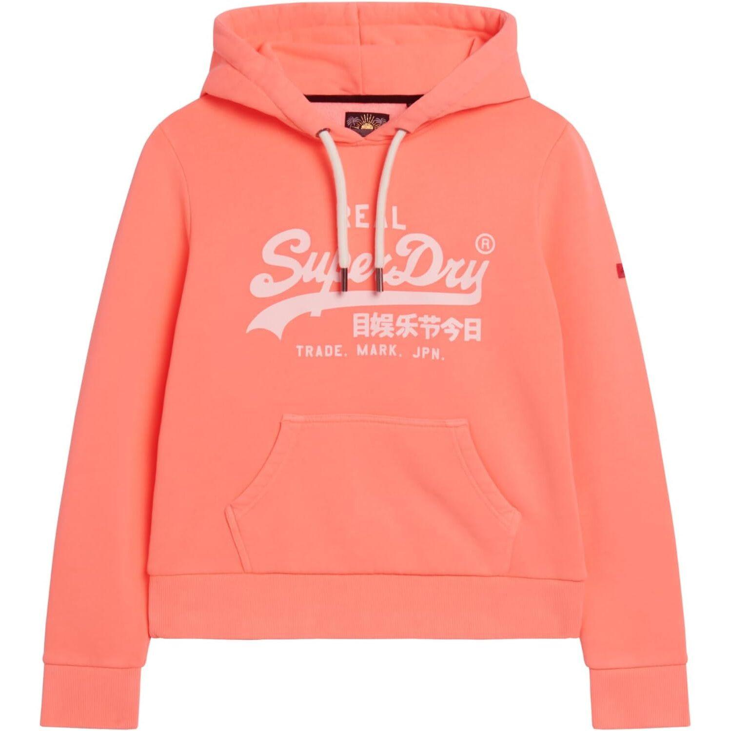 Superdry  neon-hoodie, damen uperdry 