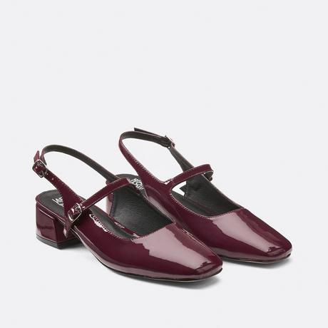 La Redoute Collections  Sling-Ballerinas mit kleinem Absatz 