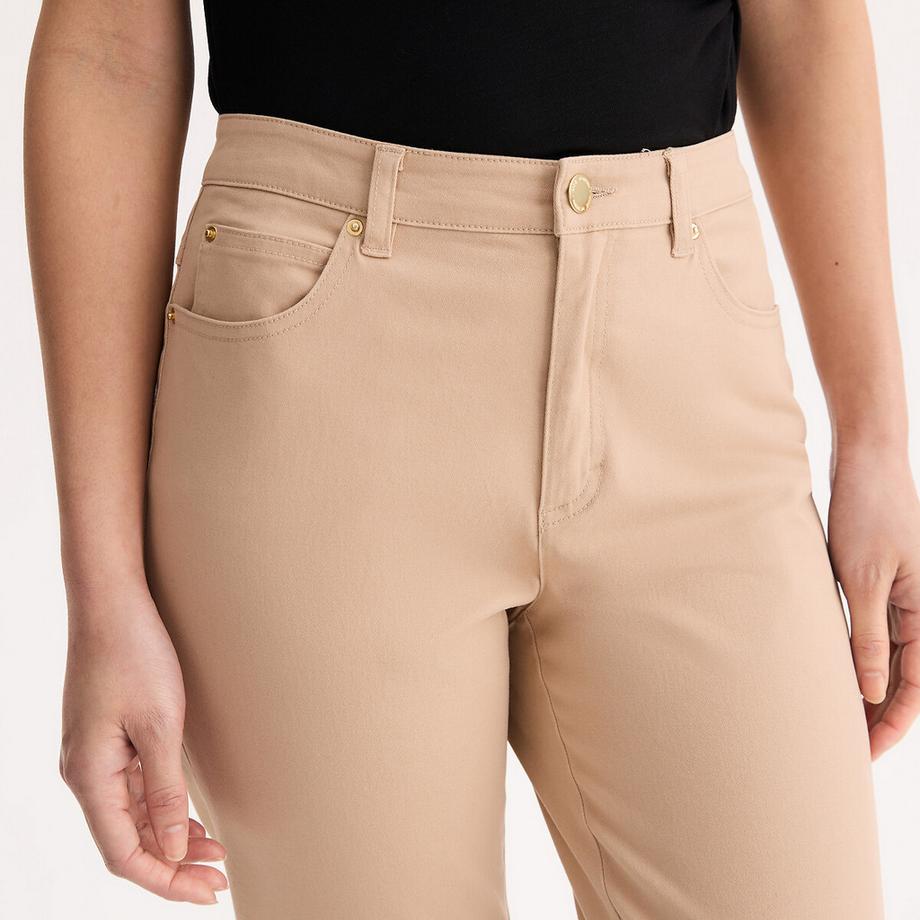 La Redoute Collections Pantalon 7/8 Coton Stretch  