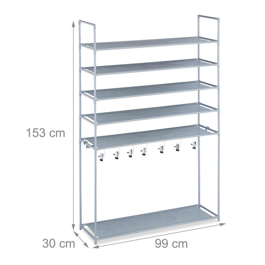 B2X Schuhregal mit Stiefelfach  