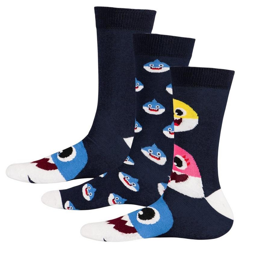 Baby Shark Shark Socken 6er Pack  